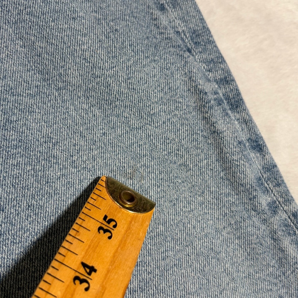 AGOLDE Los Angeles Wilder Jeans Womens 25 High Rise Straight Leg Light Wash - Picture 12 of 13